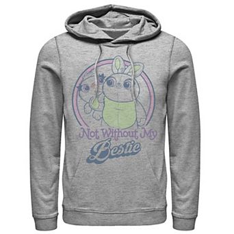 Disney / Pixar's Toy Story 4 Ducky & Bunny Men's My Bestie Poster Hoodie