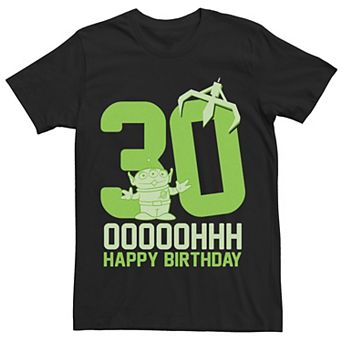 Disney / Pixar's Toy Story Aliens Men's Happy 30th Birthday Tee