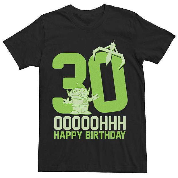Disney Pixar s Toy Story Aliens Men s Happy 30th Birthday Tee