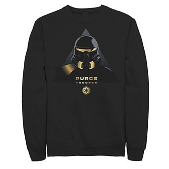 Men's Star Wars Jedi: Fallen Order Purge Trooper Symbol Graphic Fleece Pullover