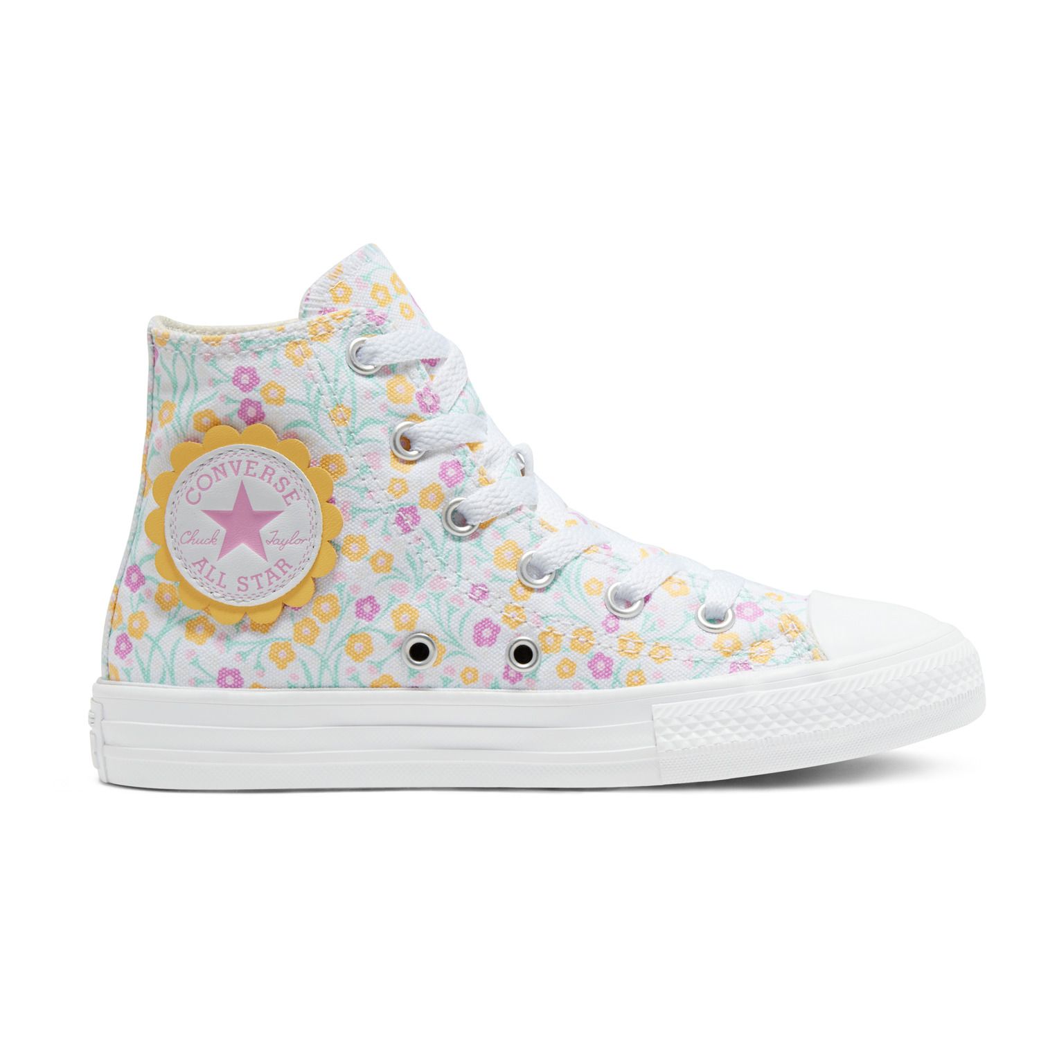 girls gold high tops