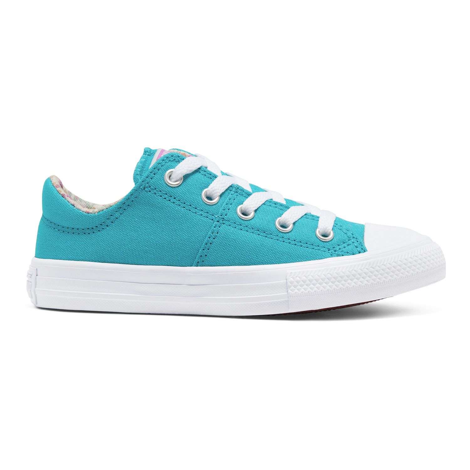 teal girls converse