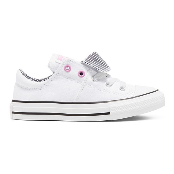 Girl's Converse Chuck Taylor All Star Maddie Pinstripe Sneakers جزمة كفرات