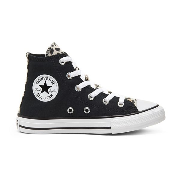 Girl S Converse Chuck Taylor All Star Leopard High Top Shoes