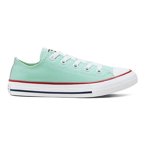 Children's mint green clearance converse