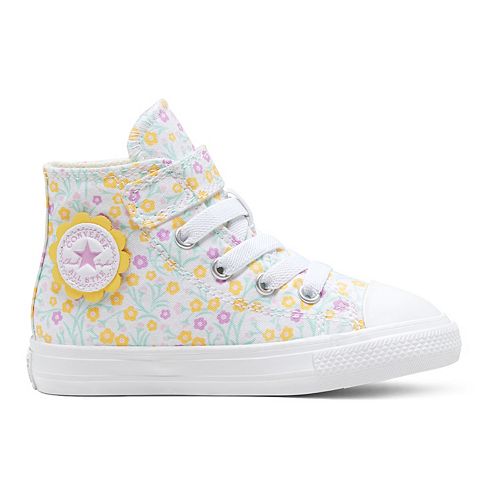 Toddler Girls' Converse Chuck Taylor All Star 1V Floral High Top Sneakers