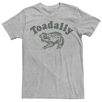 Men's Toadally Toad Humor Graphic Tee