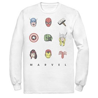 Men's Marvel Avengers Retro Symbols Tee