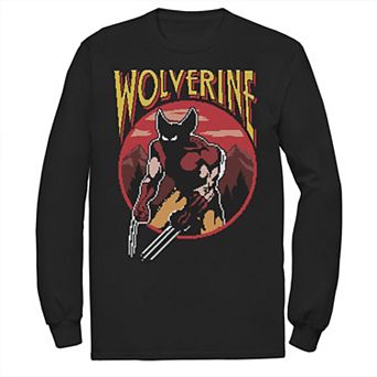 Men's Marvel X-Men Wolverine Retro 8-Bit Tee