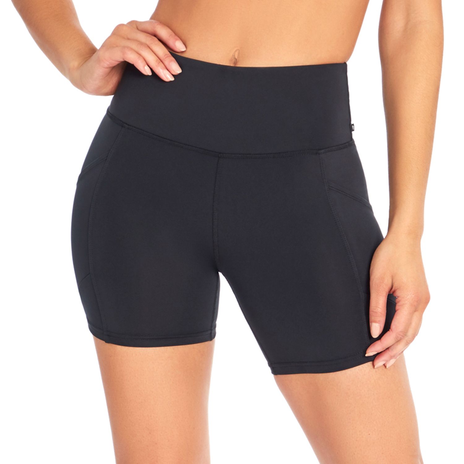 biker shorts with tummy control