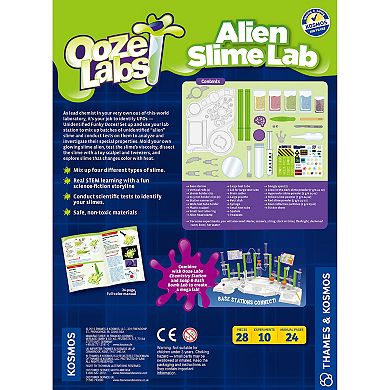 Thames & Kosmos Ooze Labs Alien Slime Lab Science Experiment Kit