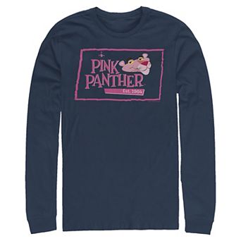 Men's Pink Panther Boxed Portrait Logo Tee