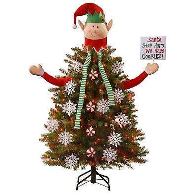 National Tree Company Santa's Elf Tree Dress Up Kit