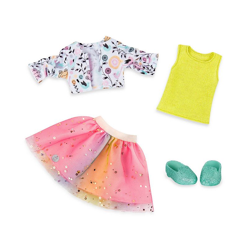 UPC 062243336827 product image for Battat 14 Inch Doll Top & Tutu Skirt Outfit, Multicolor | upcitemdb.com