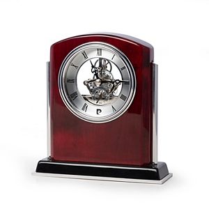 Rosewood Edison Desk Clock Kohls