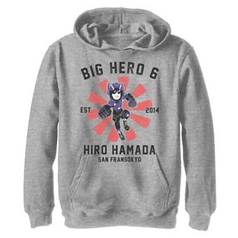 Disney's Big Hero 6 Boys 8-20 Hiro Hamada Poster Graphic Hoodie