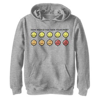 Disney's Big Hero 6 Boys 8-20 Rate Your Pain Graphic Hoodie