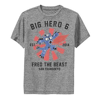 Disney's Big Hero 6 Boys 8-20 Fred The Beast Poster Fleece Graphic Tee
