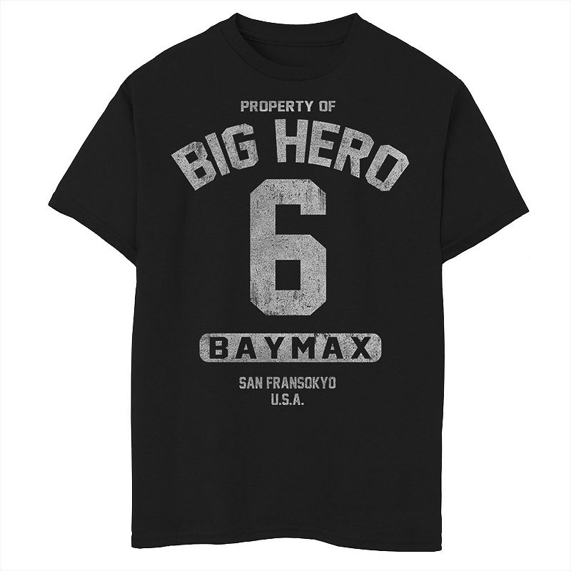 Disneys Big Hero 6 Boys 8-20 Property Of Baymax Graphic Tee, Boys, Size: 