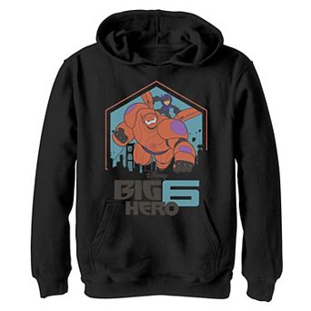Disney's Big Hero 6 Boys 8-20 Baymax City Overview Graphic Hoodie