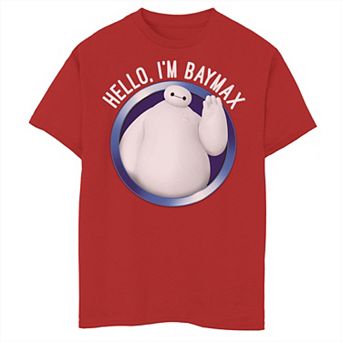 Disney's Big Hero 6 Boys 8-20 Baymax Hello Graphic Tee