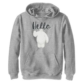 Disney's Big Hero 6 Boys 8-20 Baymax Wave Hello Graphic Hoodie