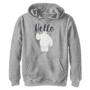 Disney's Big Hero 6 Boys 8-20 Baymax Wave Hello Graphic Hoodie