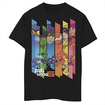 Disney's Big Hero 6 Boys 6-20 Team Curtain Panels Graphic Tee