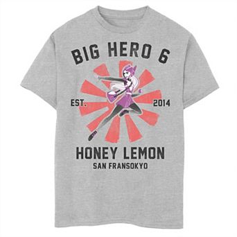 Disney's Big Hero 6 Boys 6-20 Honey Lemon Poster Graphic Tee