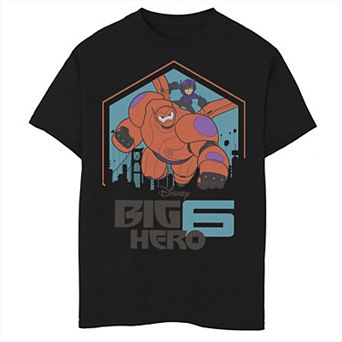 Disney's Big Hero 6 Boys 8-20 Baymax City Overview Graphic Tee