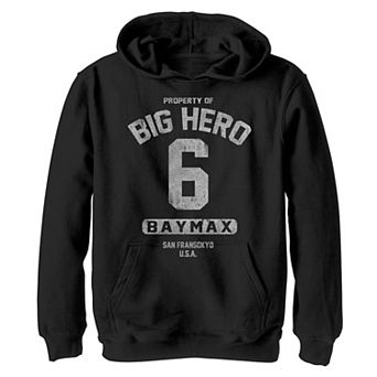 Disney's Big Hero 6 Boys 8-20 Property Of Baymax Graphic Hoodie