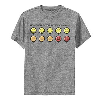 Disney's Big Hero 6 Boys 8-20 Rate Your Pain Graphic Tee