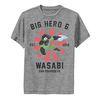 Disney's Big Hero 6 Boys 6-20 Wasabi Poster Graphic Tee
