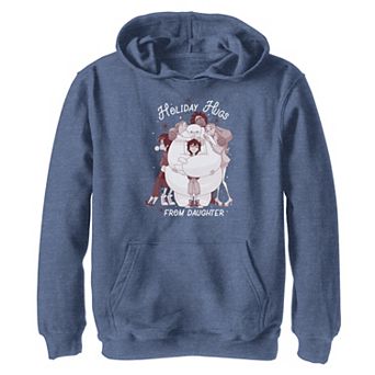 Disney's Big Hero 6 Boys 8-20 Holiday Hugs From Daughter Graphic Hoodie