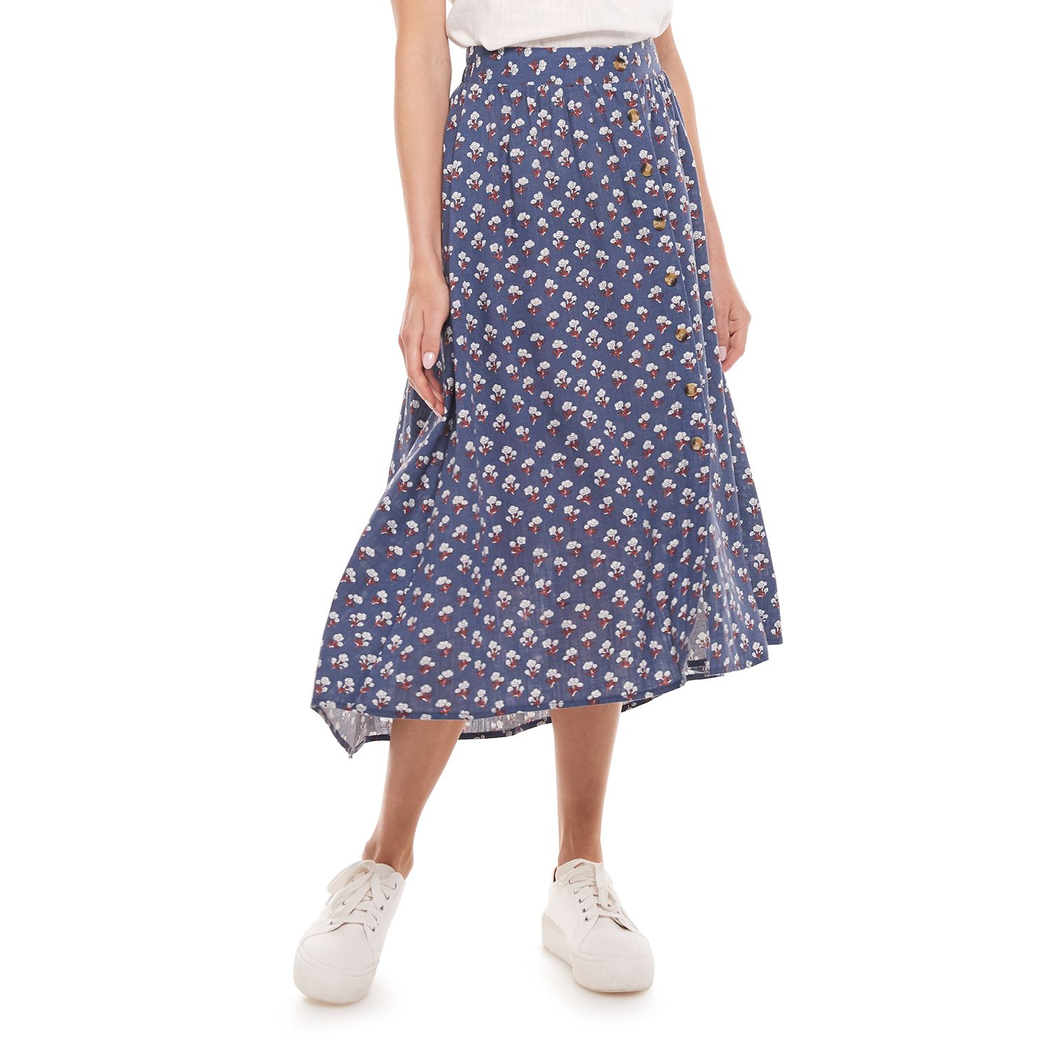 kohls skirts midi