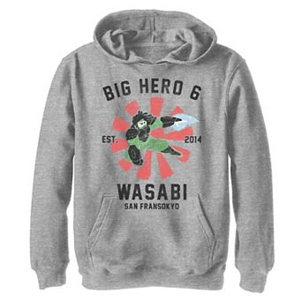 Disney's Big Hero 6 Boys 8-20 Wasabi Poster Graphic Hoodie