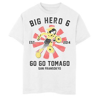 Disney's Big Hero 6 Boys 8-20 Go Go Tomago Poster Graphic Tee