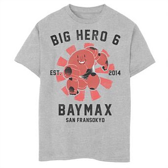 Disney's Big Hero 6 Boys 6-20 Baymax Poster Graphic Tee