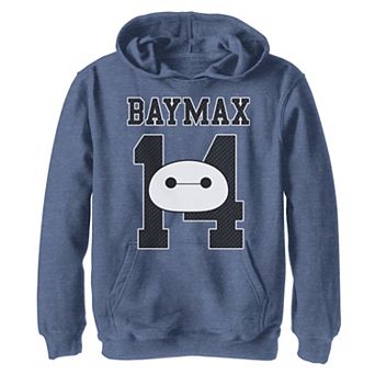 Disney's Big Hero 6 Boys 8-20 Baymax 14 Jersey Style Graphic Hoodie