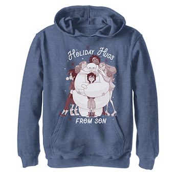 Disney's Big Hero 6 Boys 8-20 Holiday Hugs From Son Graphic Hoodie