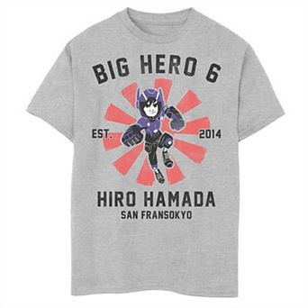Disney's Big Hero 6 Boys 6-20 Hiro Hamada Poster Graphic Tee