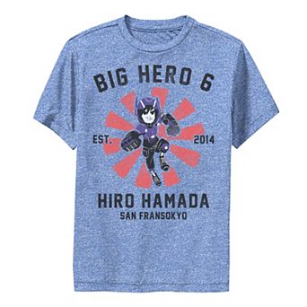 Disney's Big Hero 6 Boys 6-20 Hiro Hamada Poster Graphic Tee