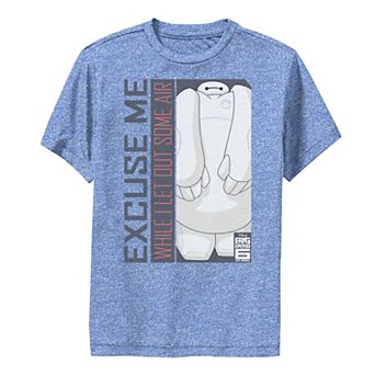Disney's Big Hero 6 Boys 8-20 TV Series Baymax Excuse Me Graphic Tee