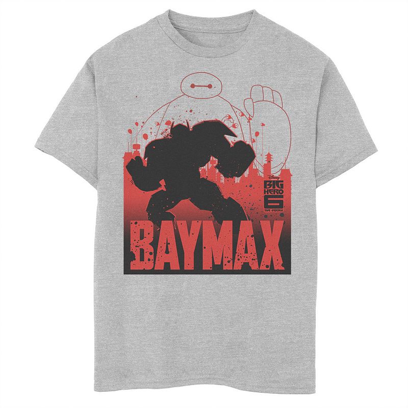 Disneys Big Hero 6 Boys 8-20 TV Series Baymax Outline Graphic Tee, Boys, 