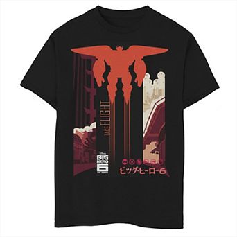 Disney's Big Hero 6 Boys 6-20 TV Series Baymax in Flight Graphic Tee