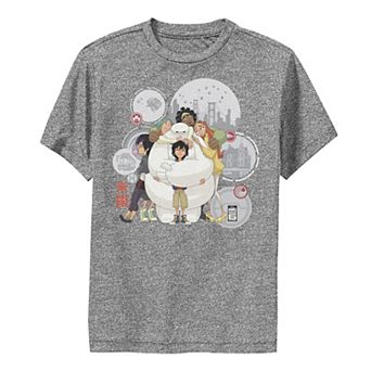 Disney's Big Hero 6 Boys 8-20 TV Series Baymax Hugs Graphic Tee