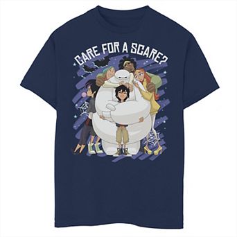 Disney's Big Hero 6 Boys 8-20 Baymax Care For Scare Halloween Graphic Tee