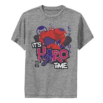 Disney's Big Hero 6 Boys 6-20 TV Series Baymax Hero Time Graphic Tee