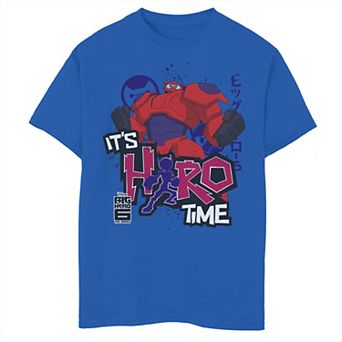 Disney's Big Hero 6 Boys 6-20 TV Series Baymax Hero Time Graphic Tee