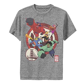 Disney's Big Hero 6 Boys 6-20 TV Series Team Circle Graphic Tee